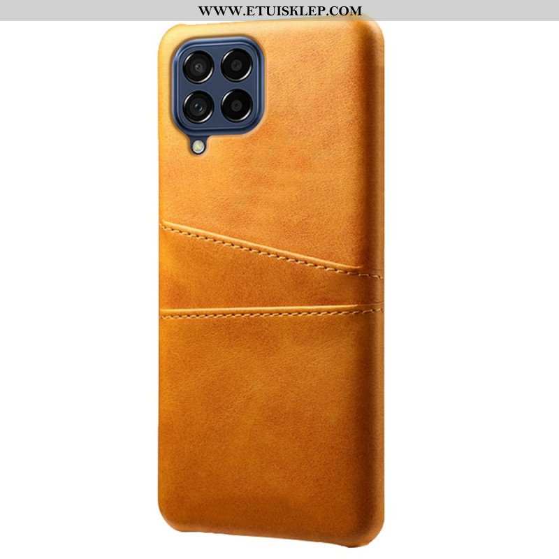 Etui do Samsung Galaxy M53 5G Etui Na Karty Z Efektem Skóry